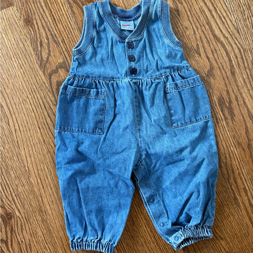 Hanna Classic Blue Kids Overalls